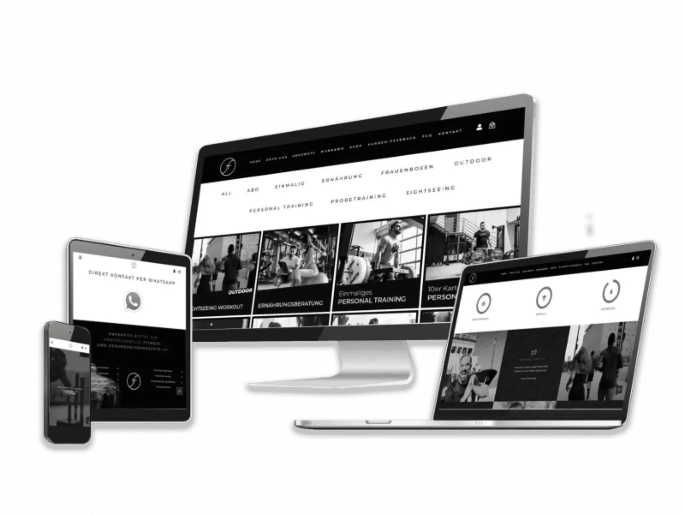 HAFENFITY, Ansicht der Website