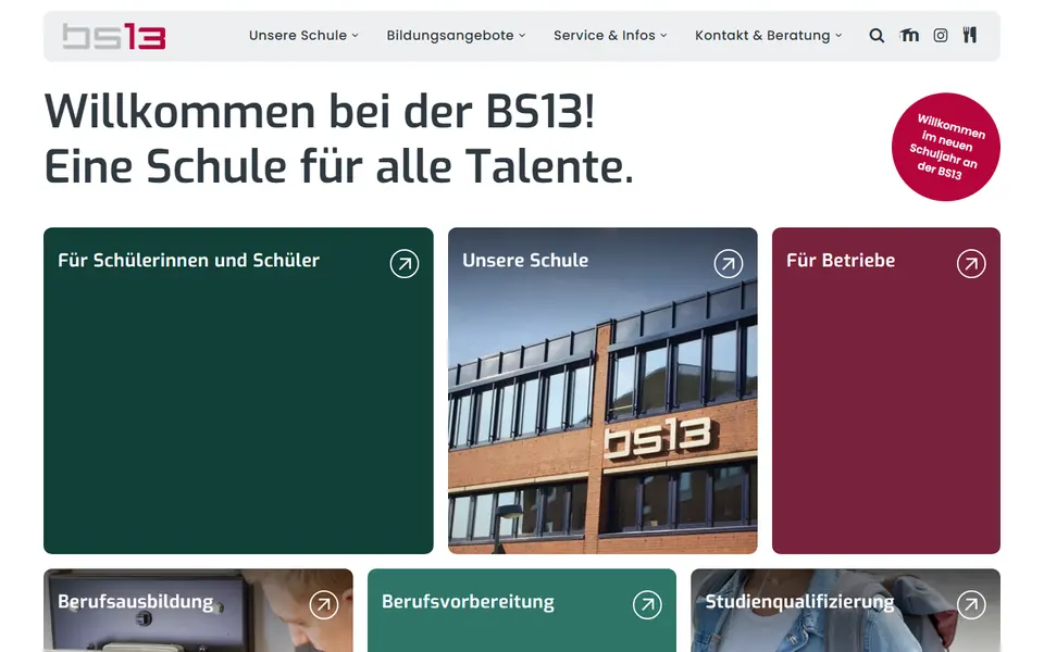 Website von BS13