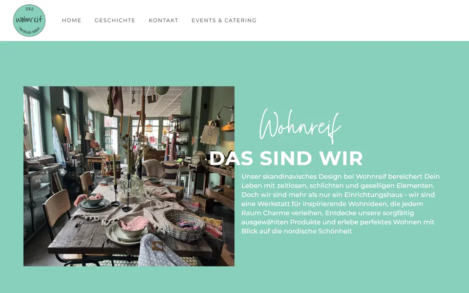 Website von Wohnreif
