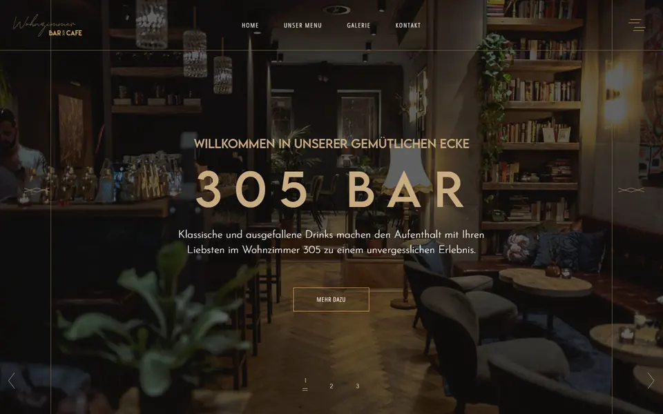 Website von Wohnzimmer 305