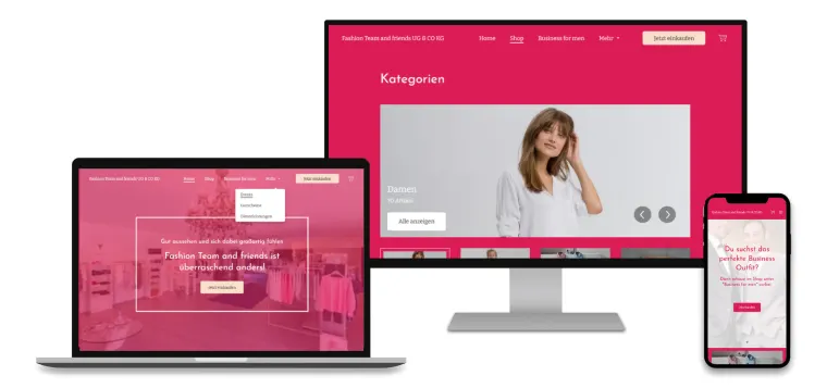 ADence Agentur Flagship Stores Webdesign