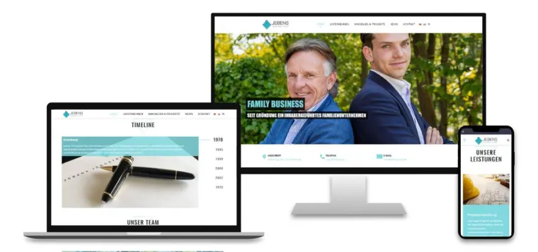 ADence Agentur Webdesign Jebens Industriebau GmbH