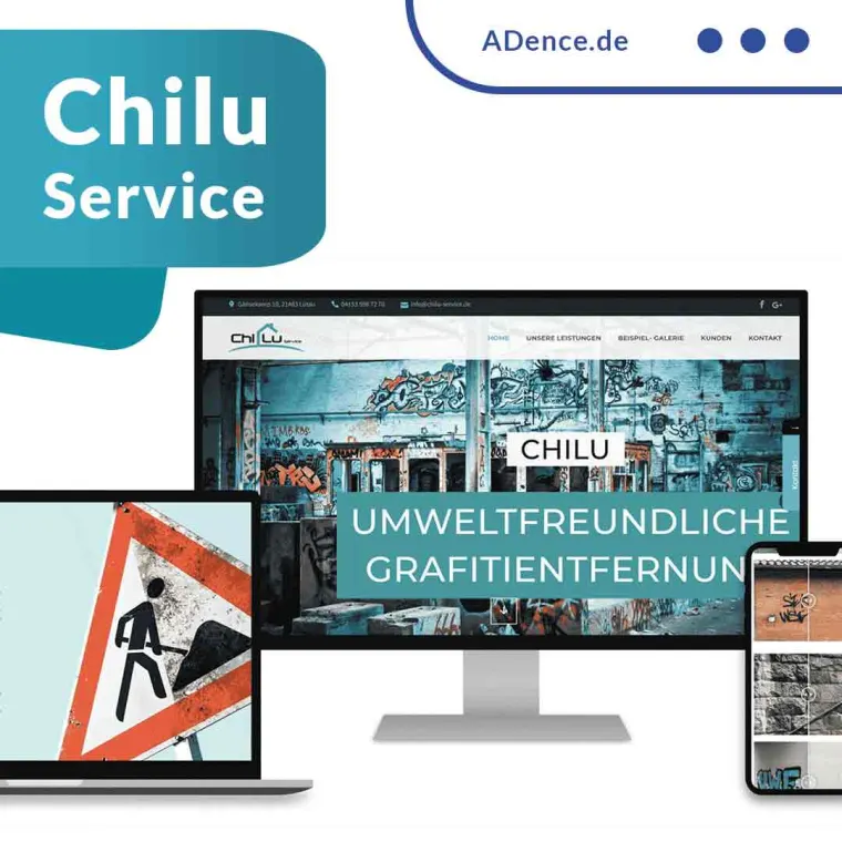 Adence Agentur Chilu Graffitiservice Webdesign