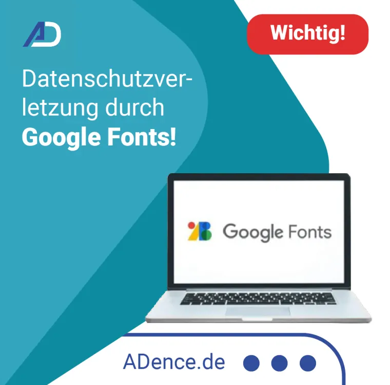 ADence Agentur Google Fonts