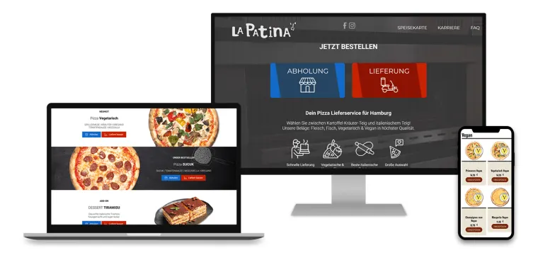 ADence Agentur LaPatina Webdesign
