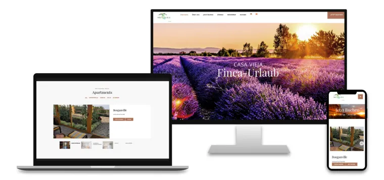 ADence Agentur Finca Casa Vieja Webdesign