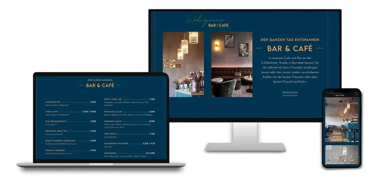 ADence Agentur Bar Wohnzimmer 305 Webdesign